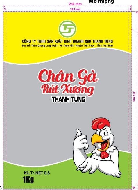 Bao Bì Chân Gà Rút Xương