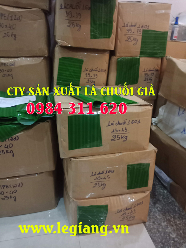 nha san xuat mang lá chuoi gia